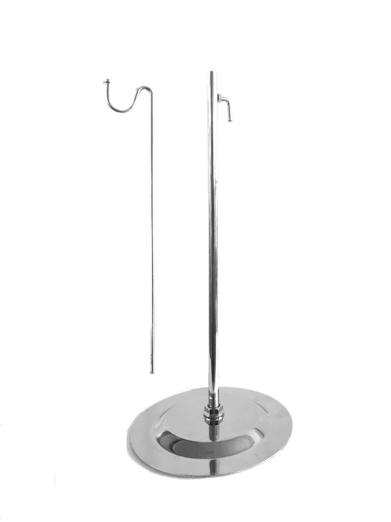 RY DISPLAY Single Hook Adjustable Chrome Countertop Handbag Display Stand Hanger for Purses, Hanging Forms, Accessories - Image 3